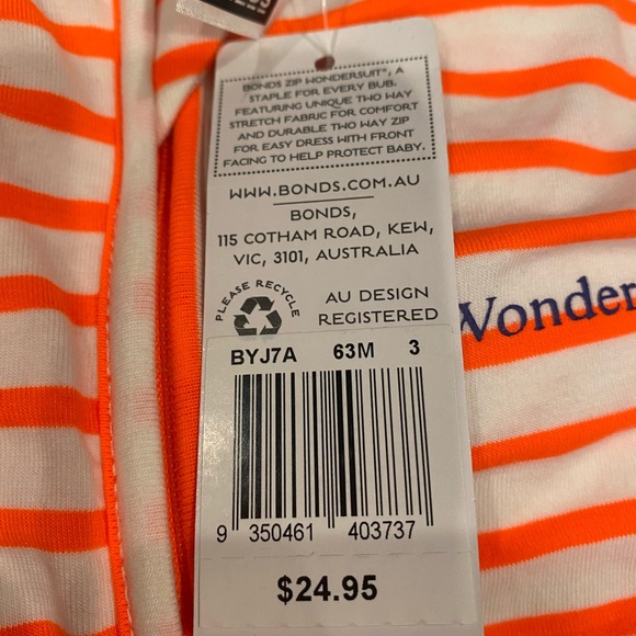 Bonds Wondersuit Size 3 - Picture 2 of 4